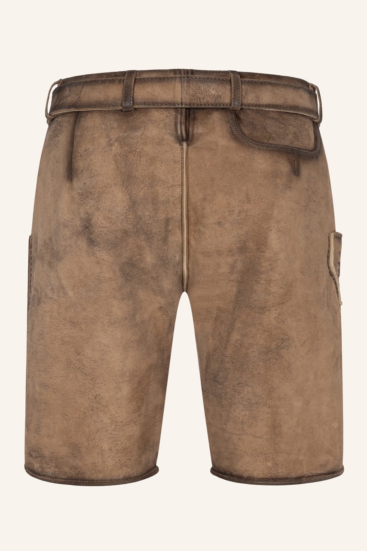 Lederhose Devian mit Gürtel