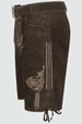 Lederhose Benett mit Gürtel
