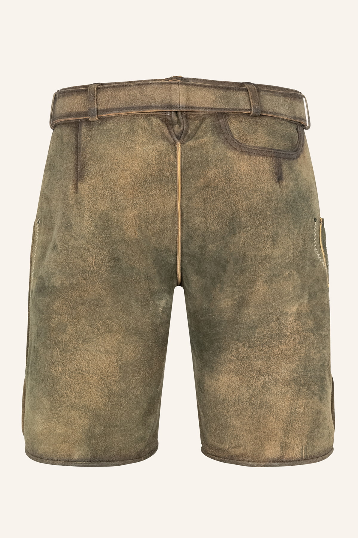 Lederhose Ismael mit Gürtel 