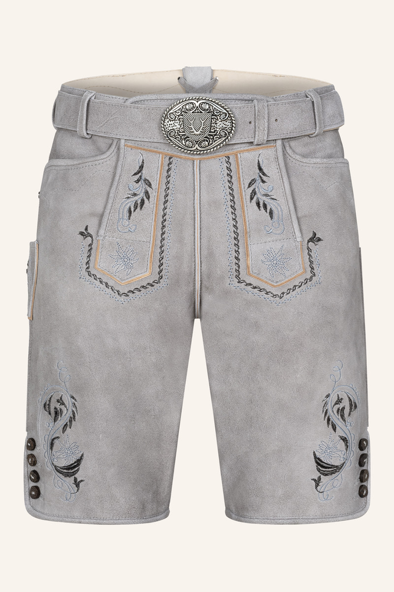 Lederhose Heiko mit Gürtel