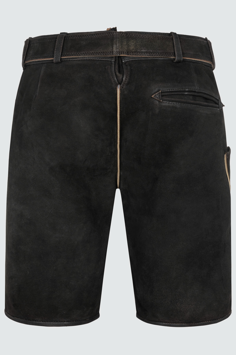 Lederhose Caelius mit Gürtel