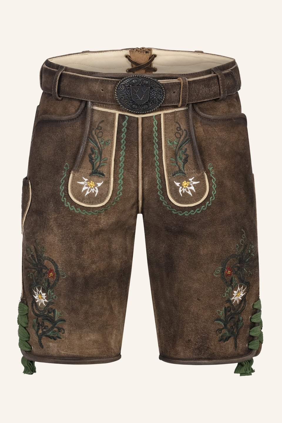 Lederhose Alexander mit Gürtel