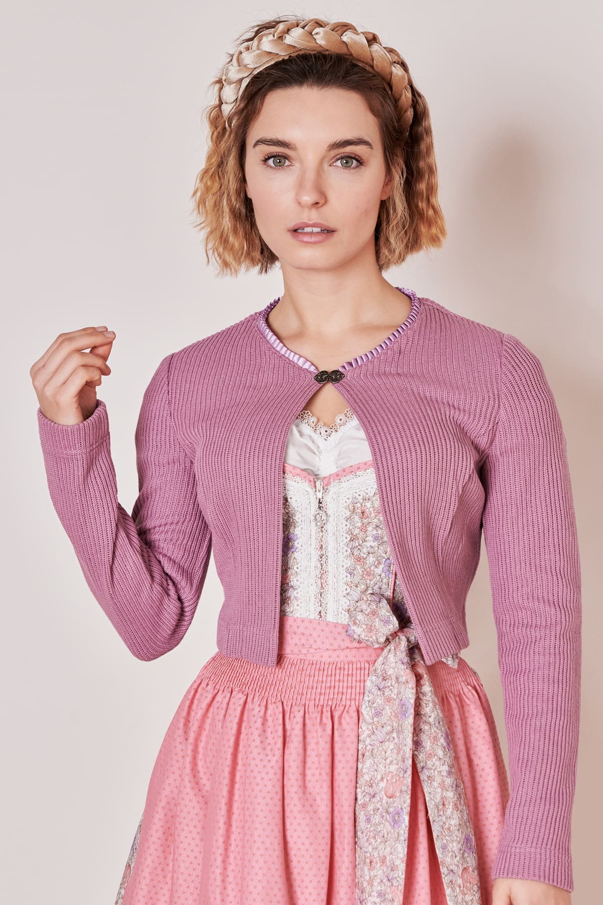 Trachtenjacke Juliette rosé main image 0