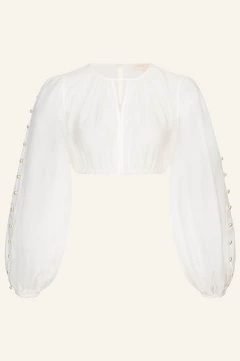 Dirndlbluse Zelena
