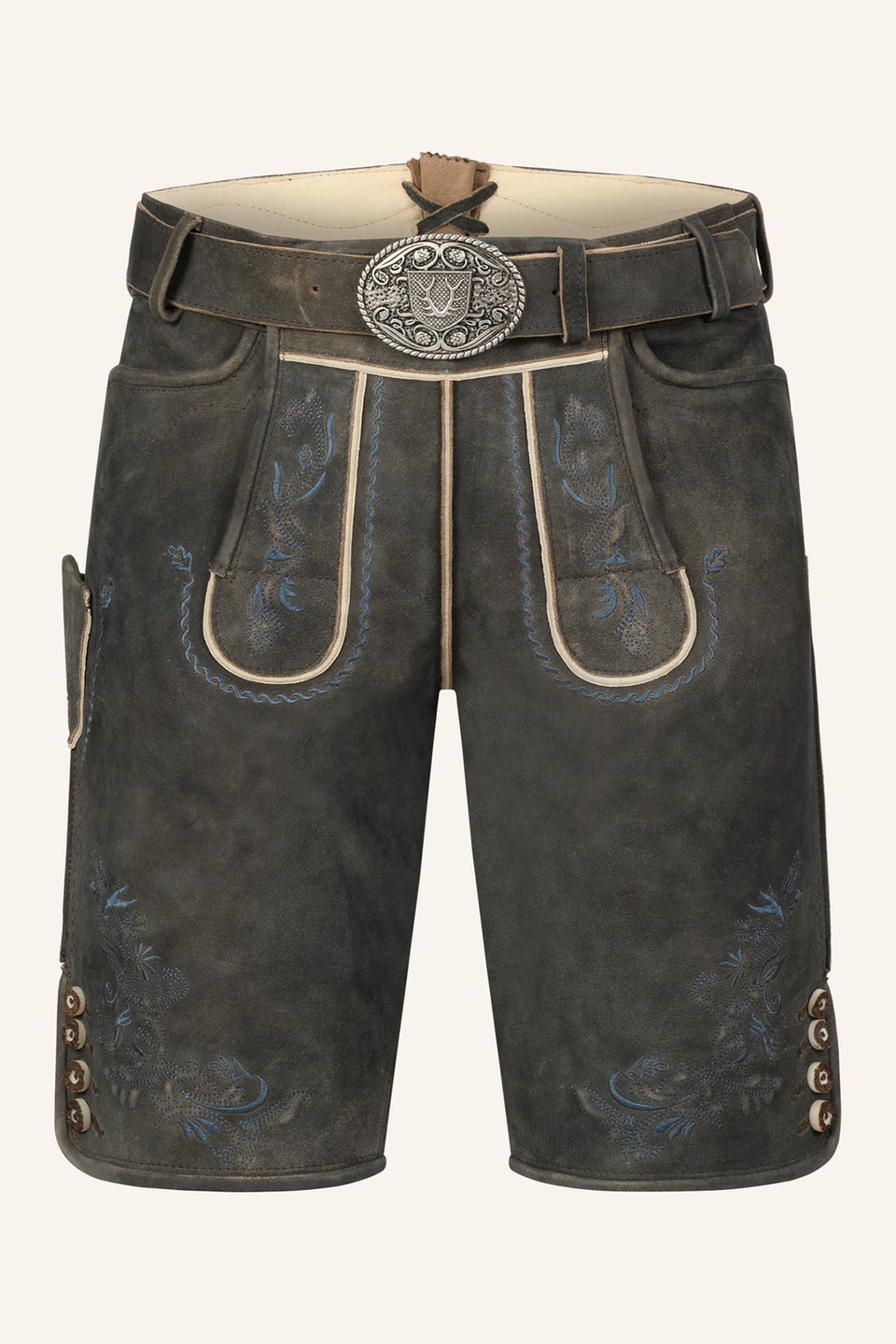 Lederhose Yanis mit Gürtel