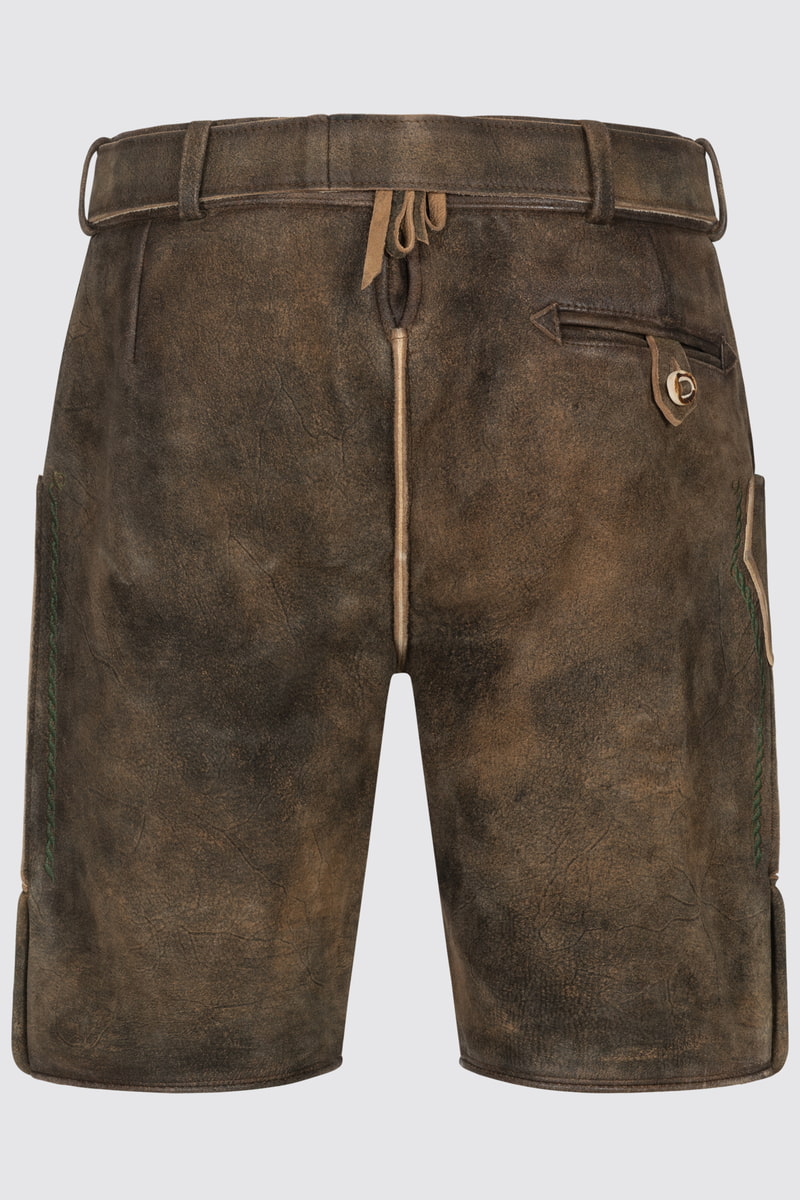 Lederhose Tarius mit Gürtel