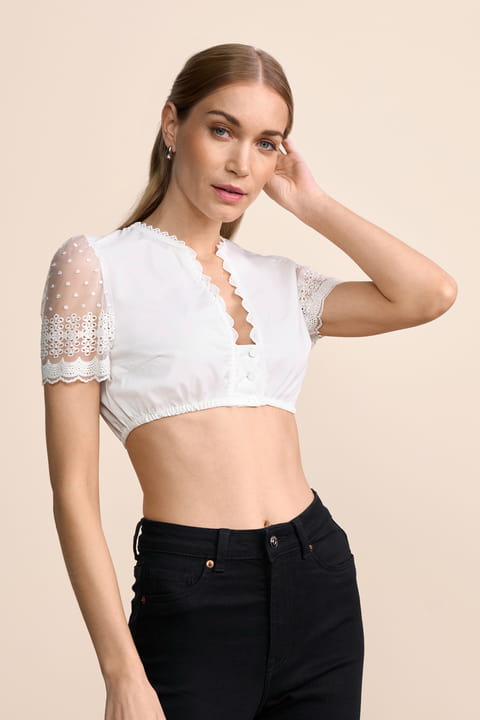 Dirndlbluse Lysiane