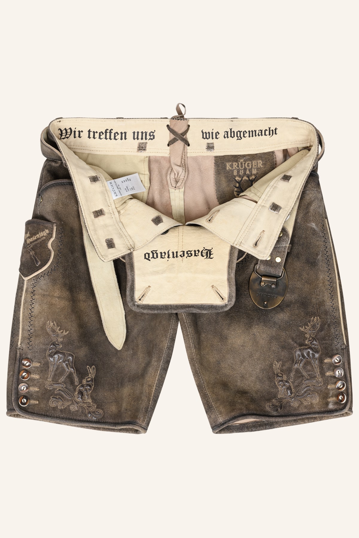 Lederhose Hasenjagd