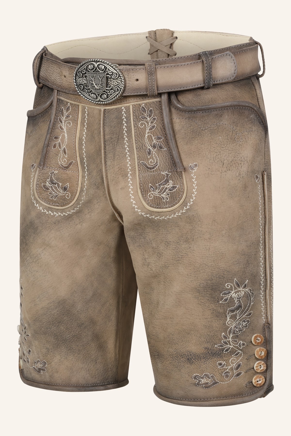 Lederhose Wincent mit Gürtel
