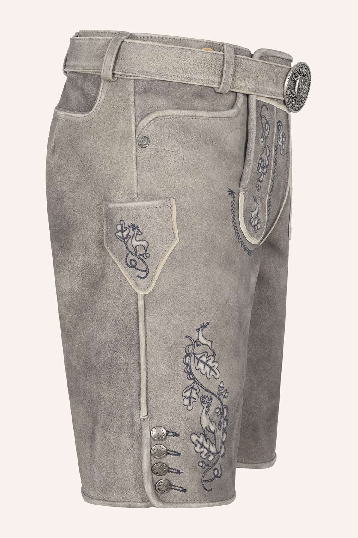 Lederhose Anakin mit Gürtel