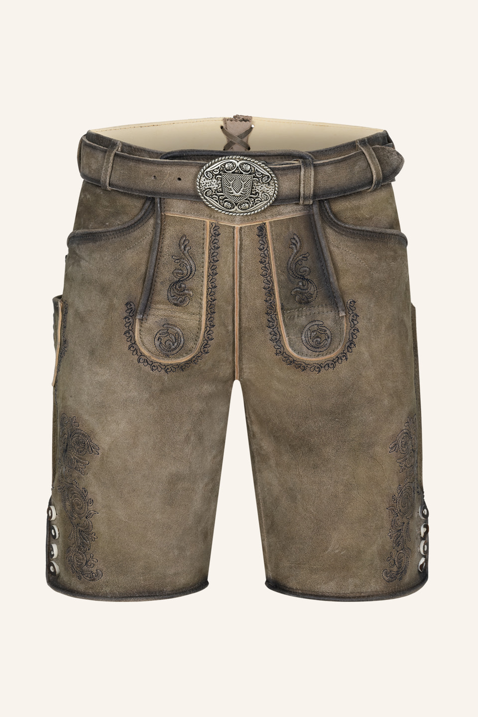 Lederhose Ramiel mit Gürtel