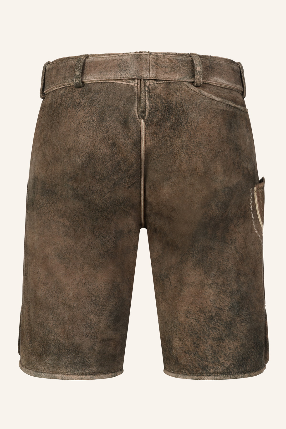 Lederhose Josha mit Gürtel