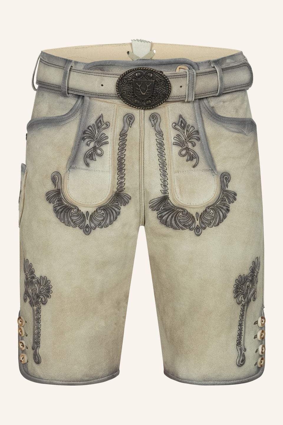 Lederhose Aric mit Gürtel