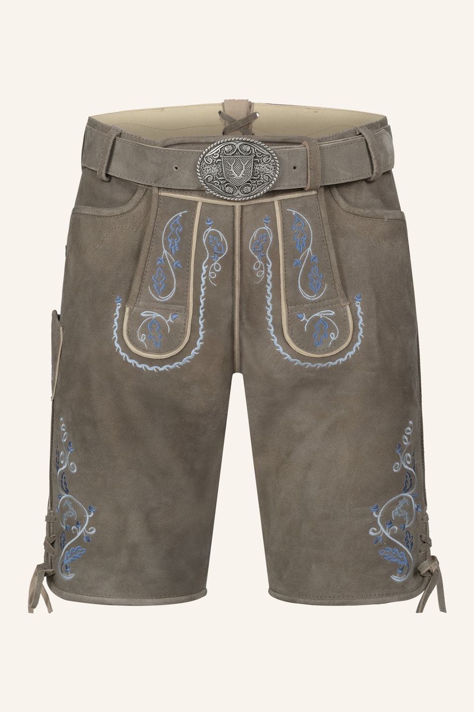 Lederhose Malik mit Gürtel