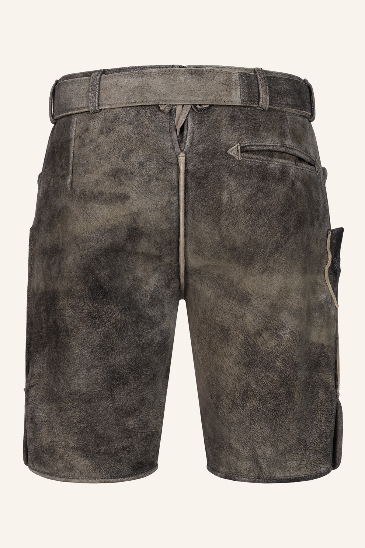 Lederhose Patrizio mit Gürtel