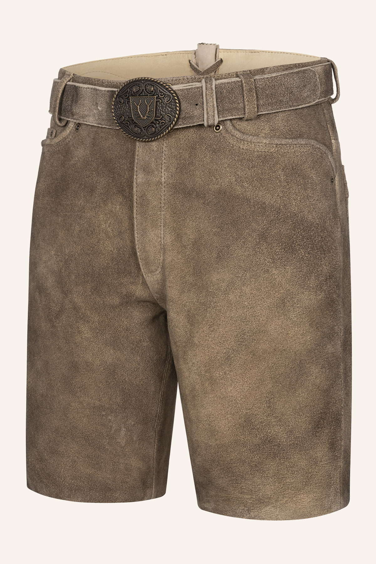 Lederhose Taro mit Gürtel