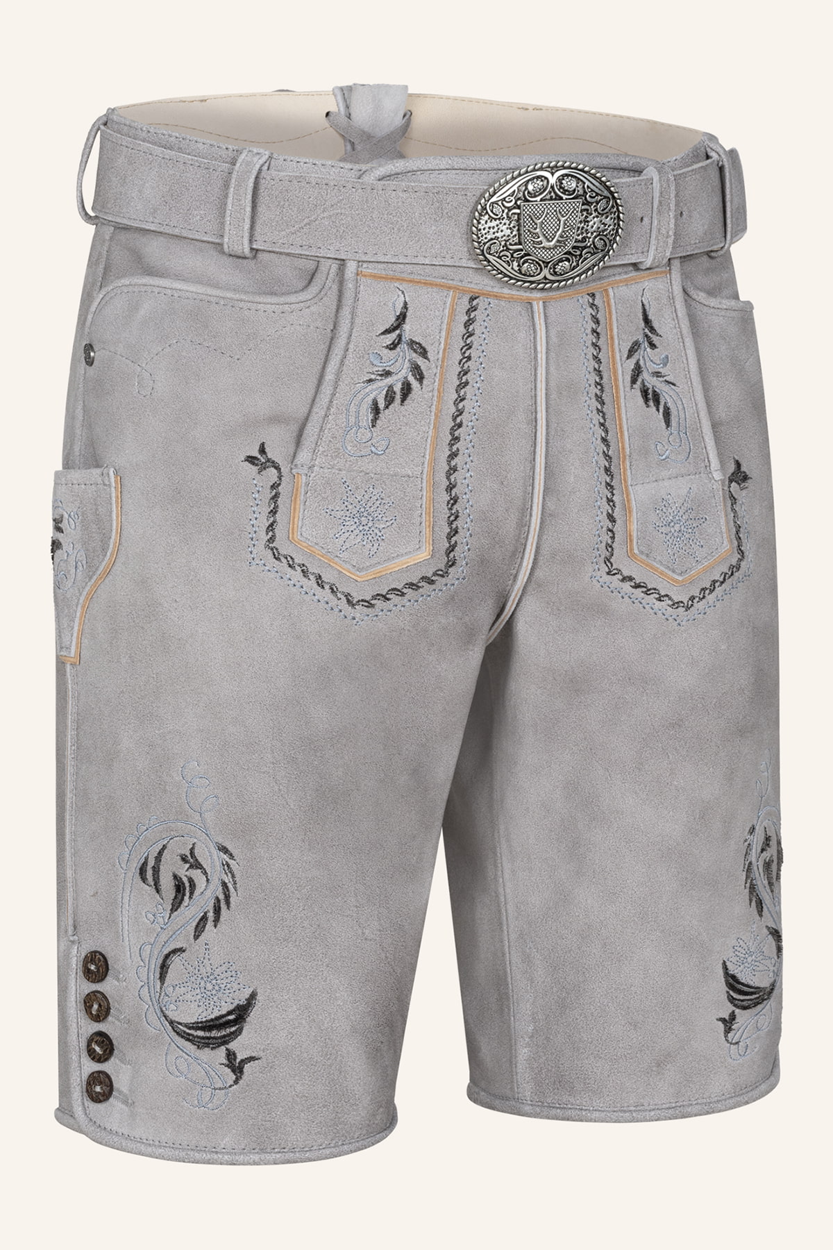 Lederhose Heiko mit Gürtel