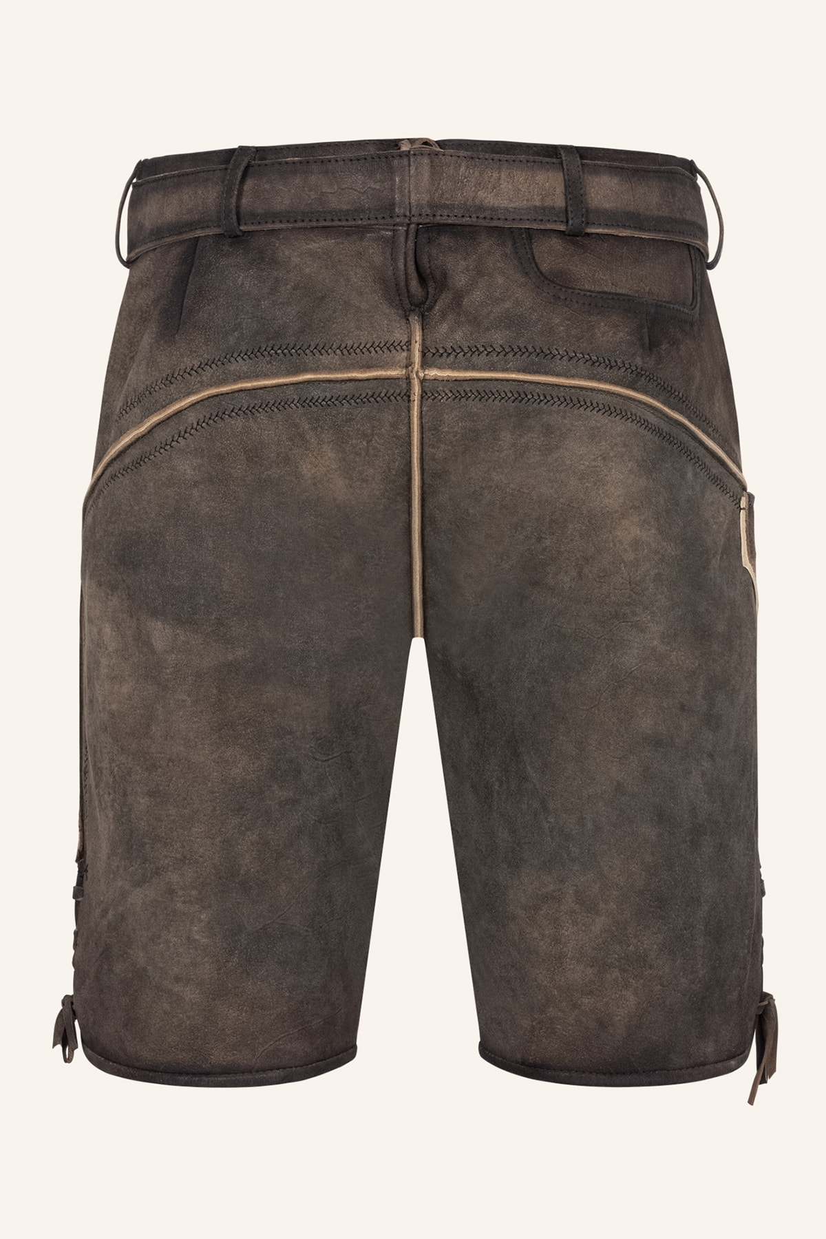 Lederhose Raul mit Gürtel