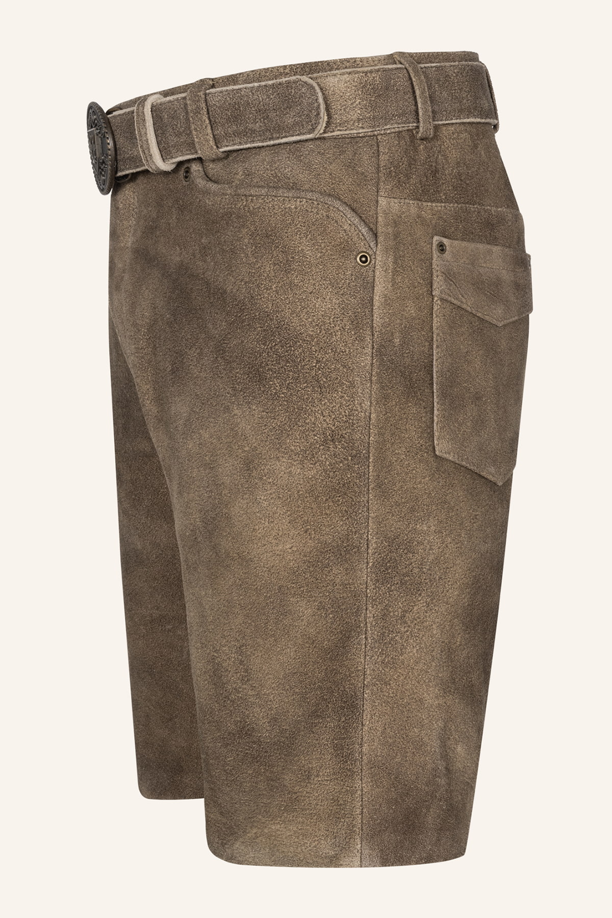 Lederhose Taro mit Gürtel