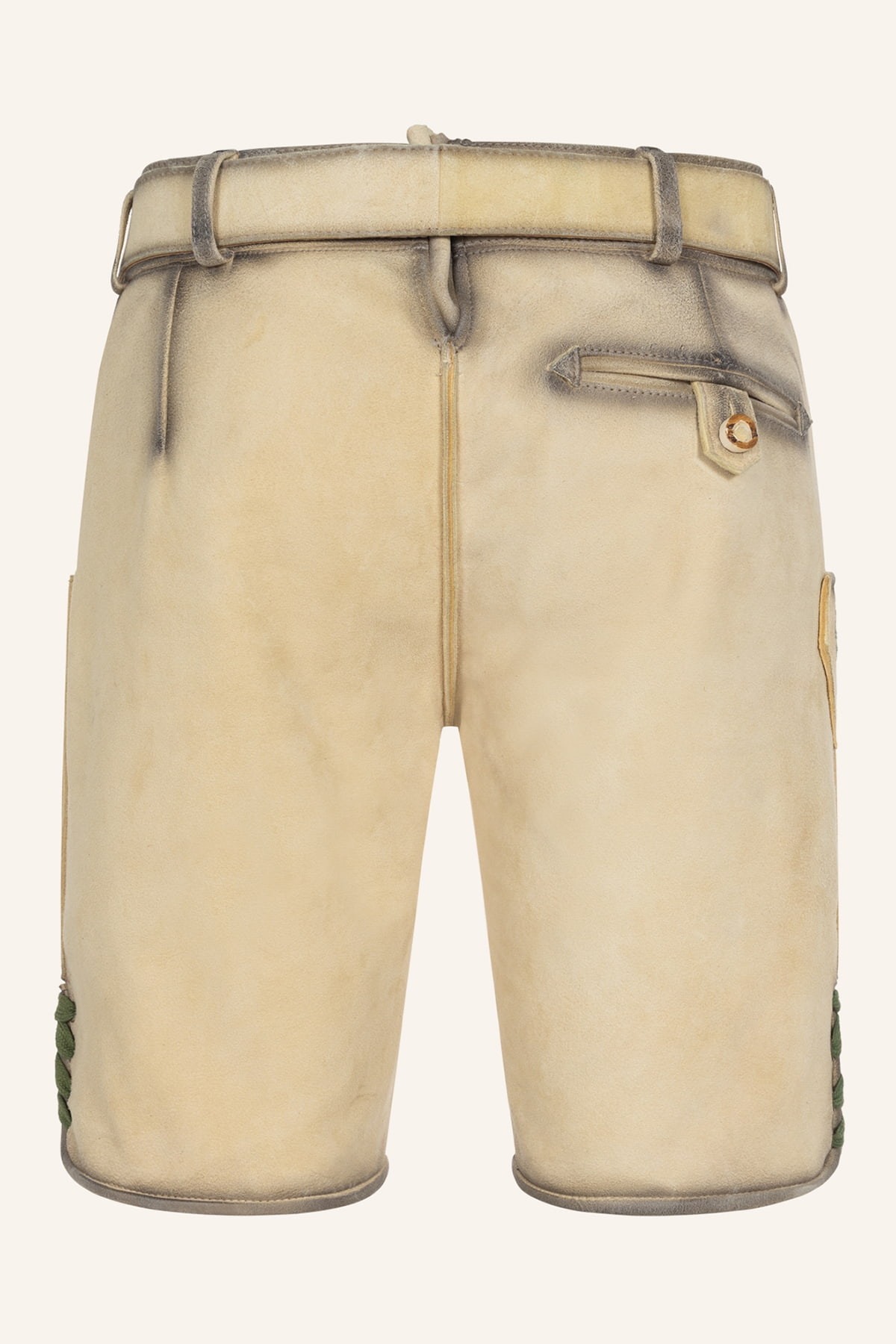 Lederhose Darian mit Gürtel