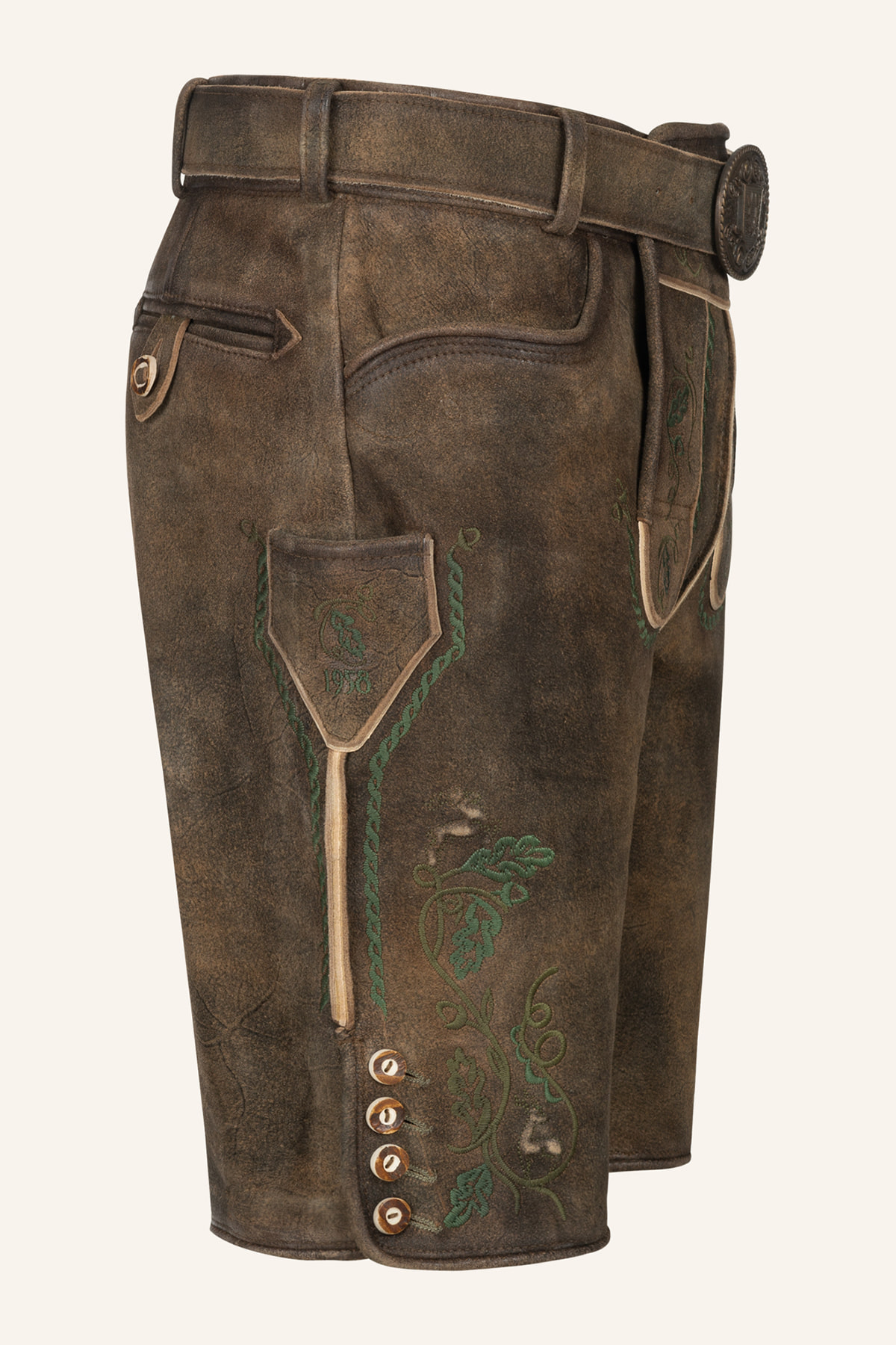 Lederhose Tarius mit Gürtel