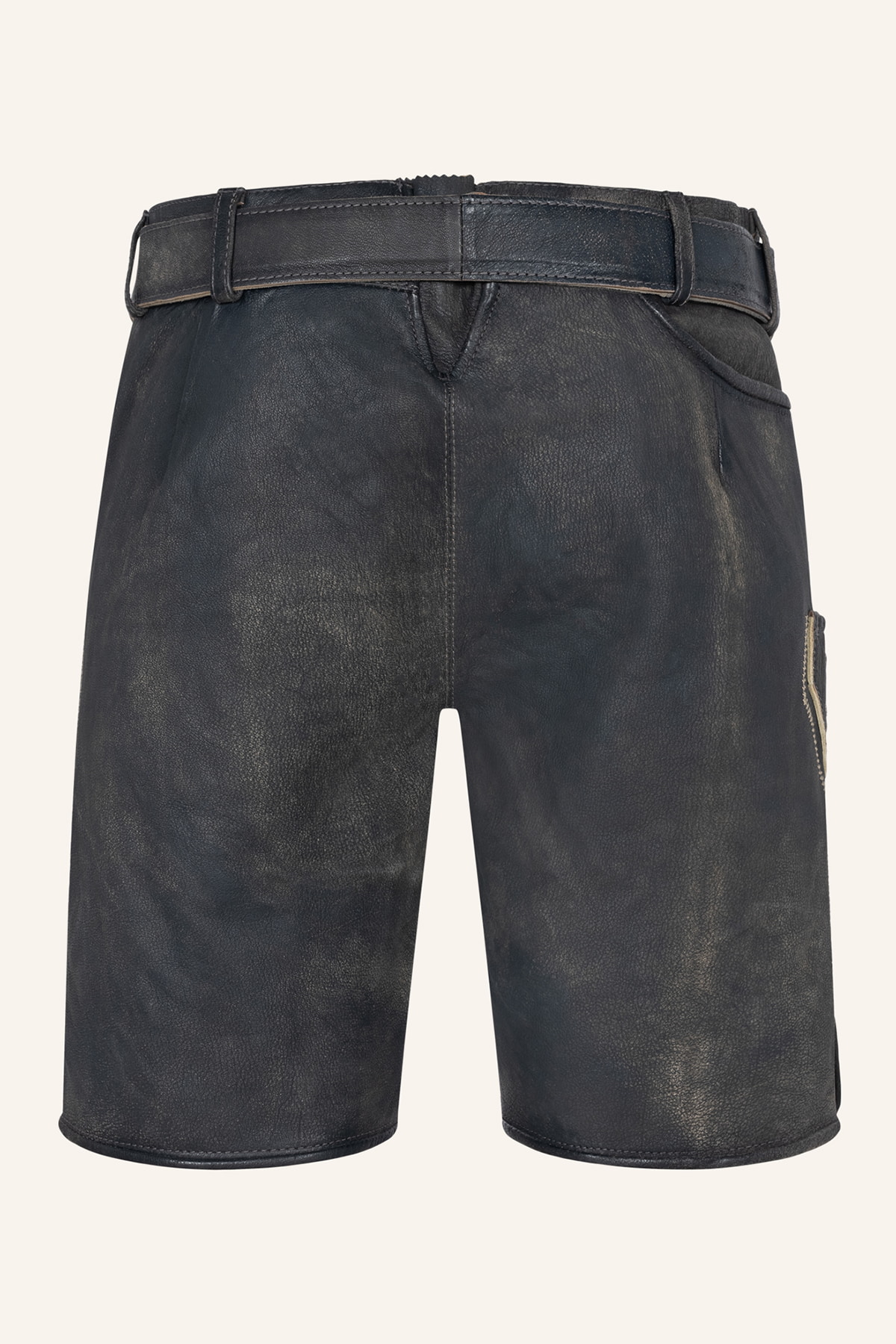 Lederhose Austin mit Gürtel
