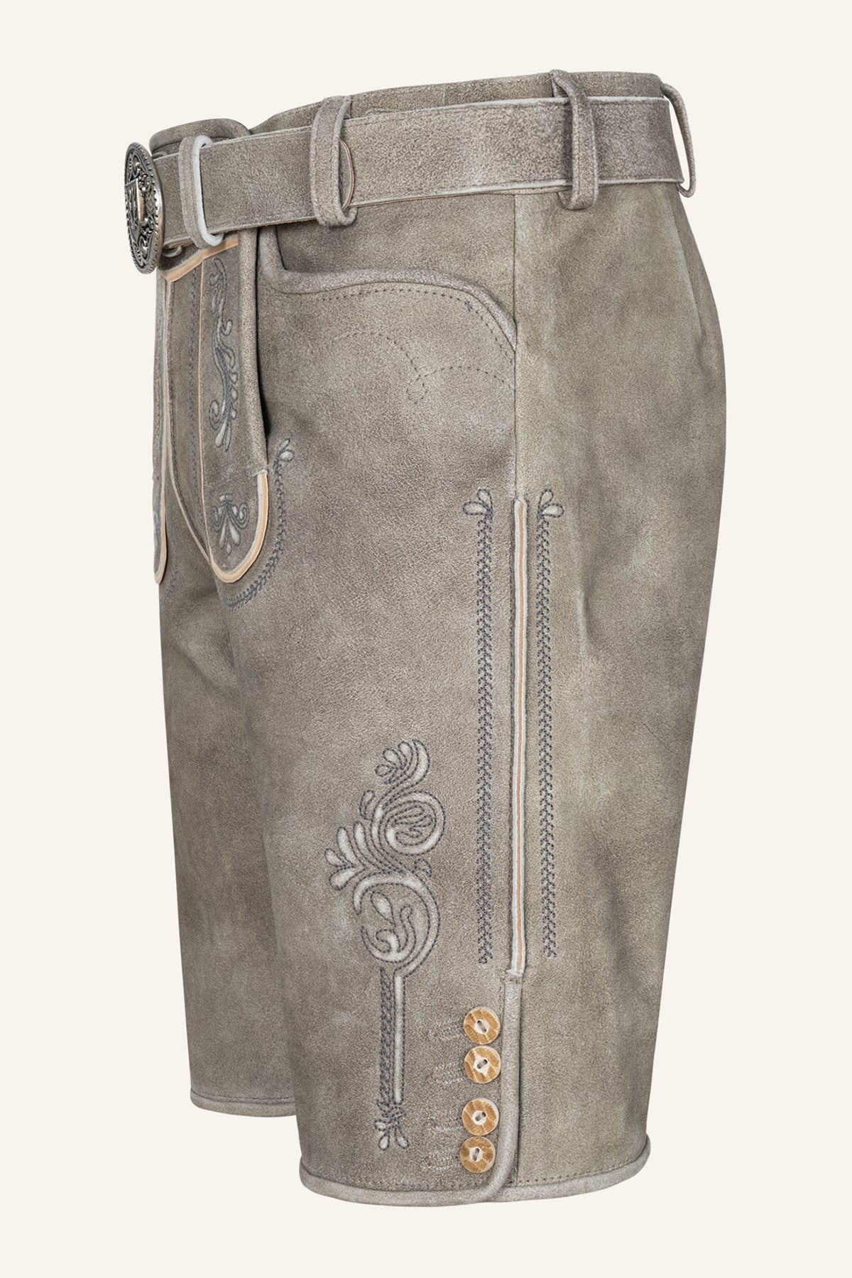 Lederhose Namid mit Gürtel