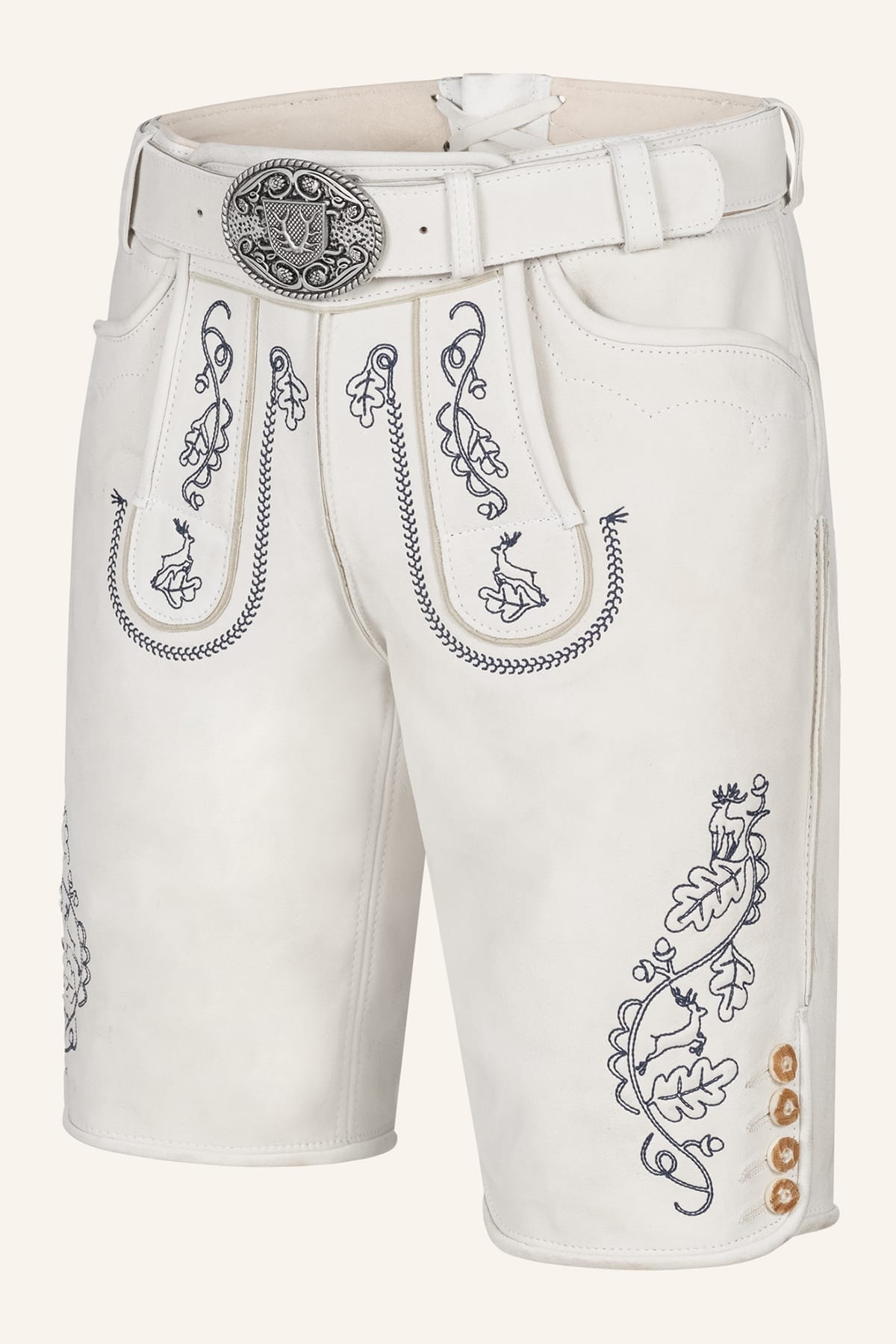 Lederhose Samuele mit Gürtel