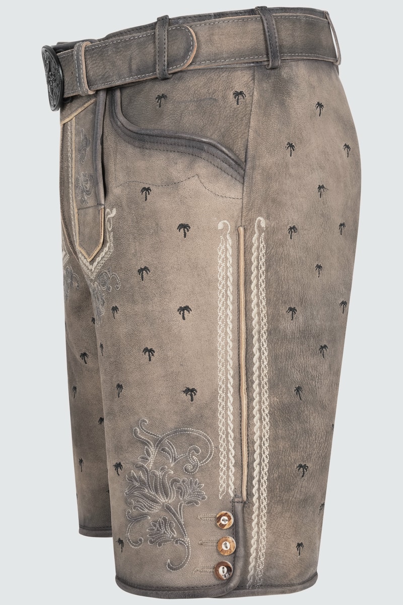 Lederhose Benni mit Gürtel