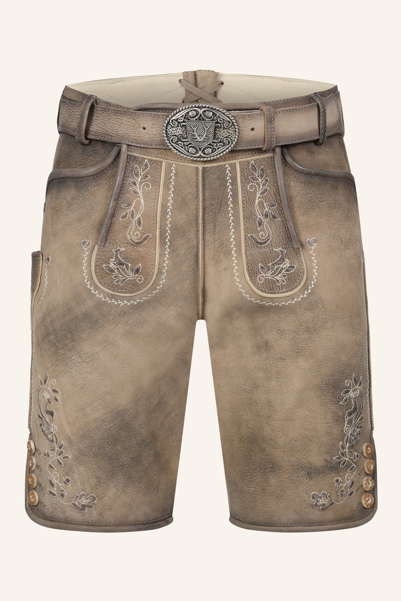 Lederhose Wincent mit Gürtel
