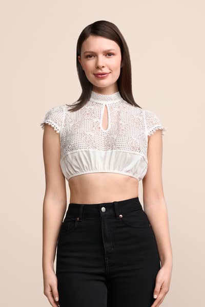 Dirndlbluse Leda