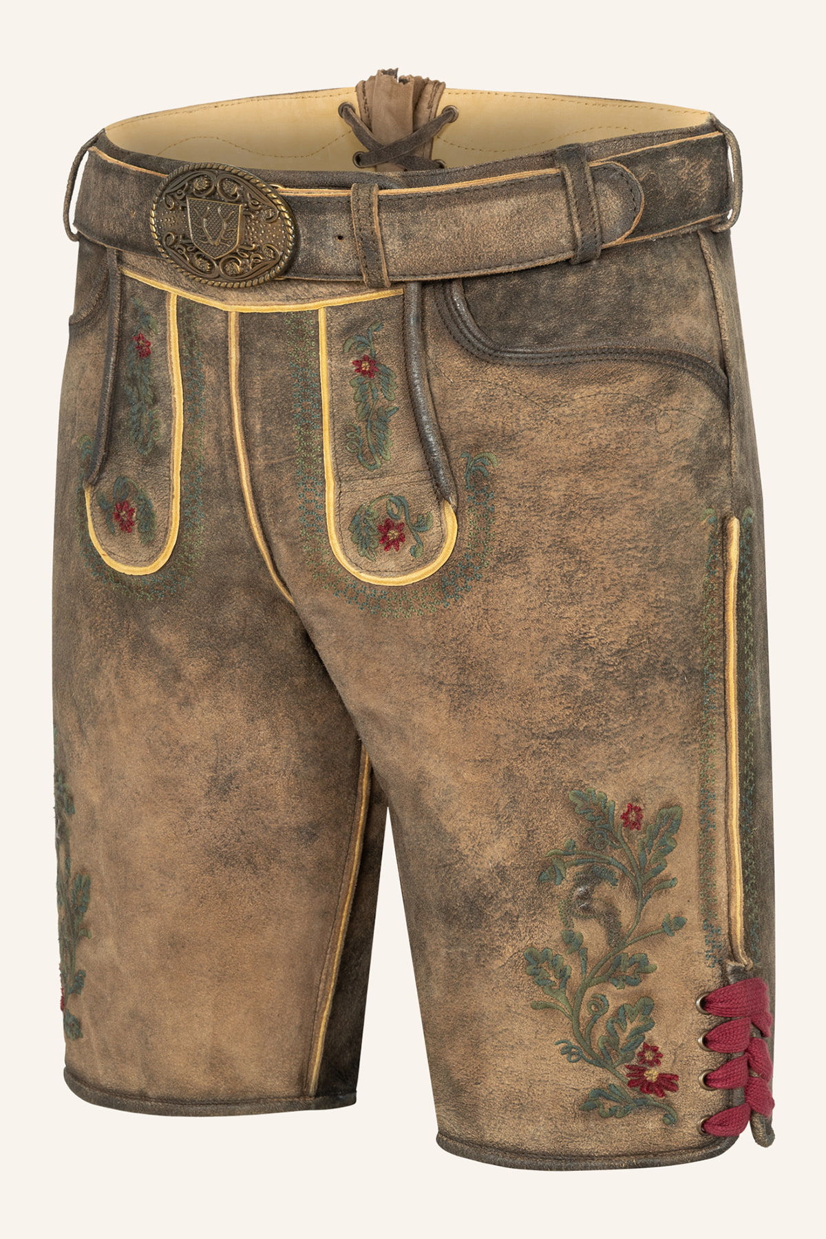 Lederhose Charlie mit Gürtel