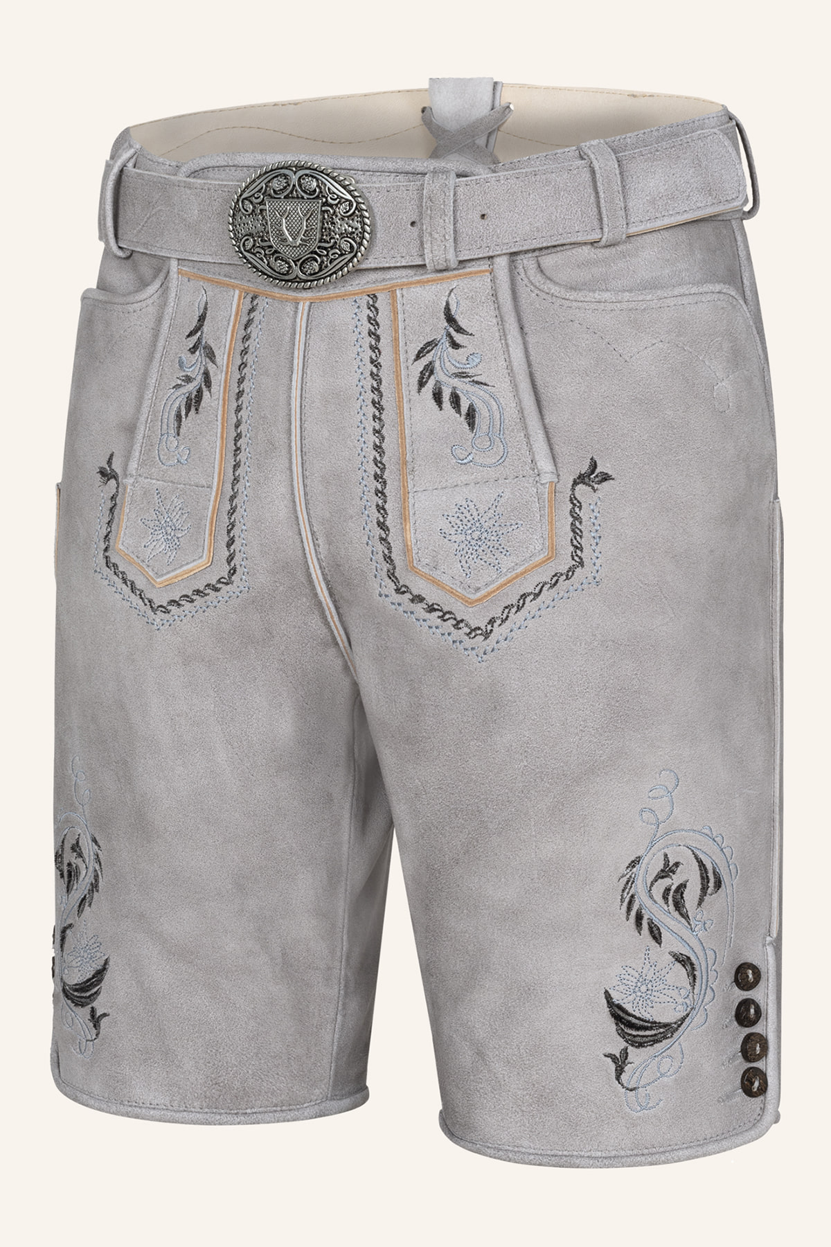 Lederhose Heiko mit Gürtel
