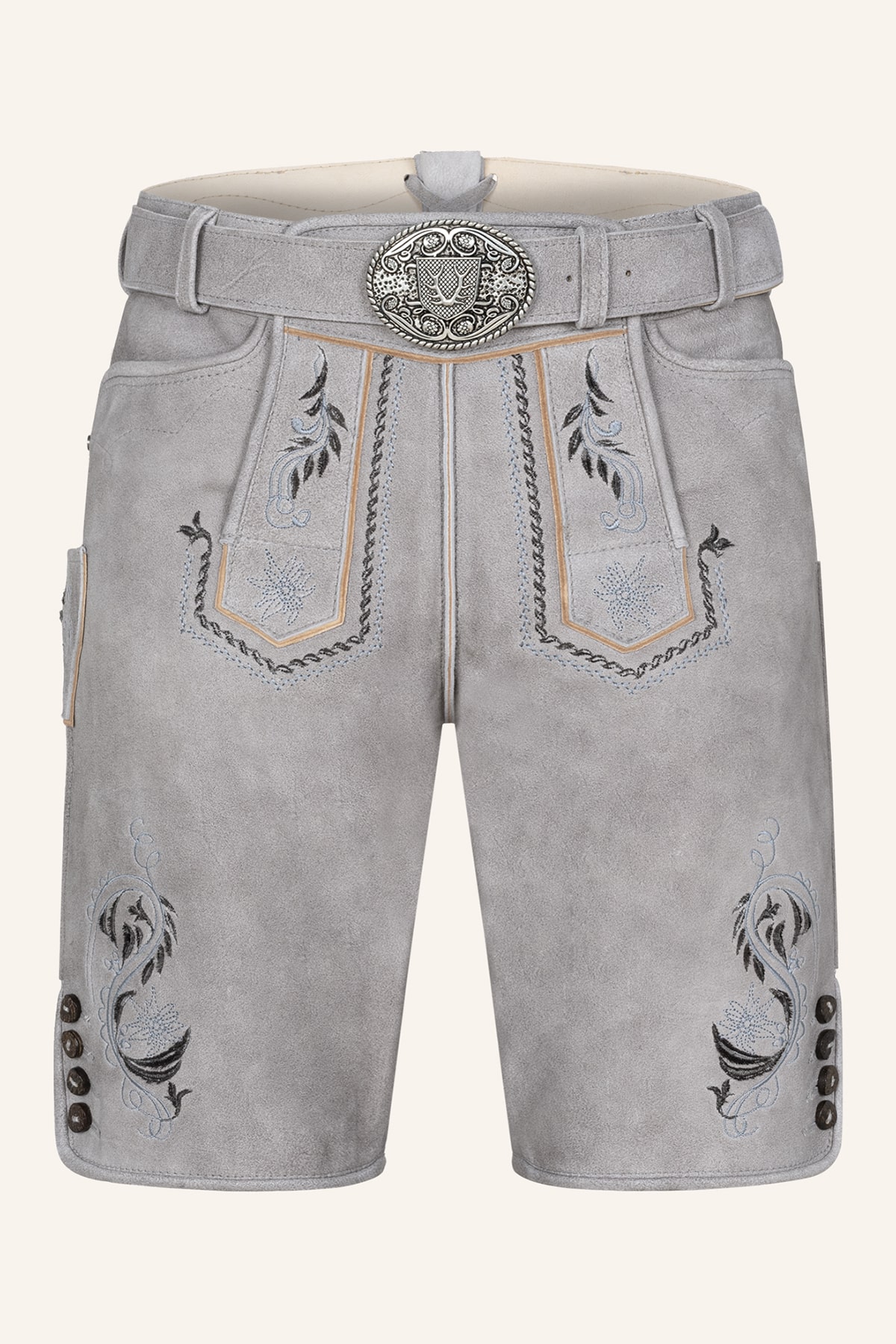 Lederhose Heiko mit Gürtel