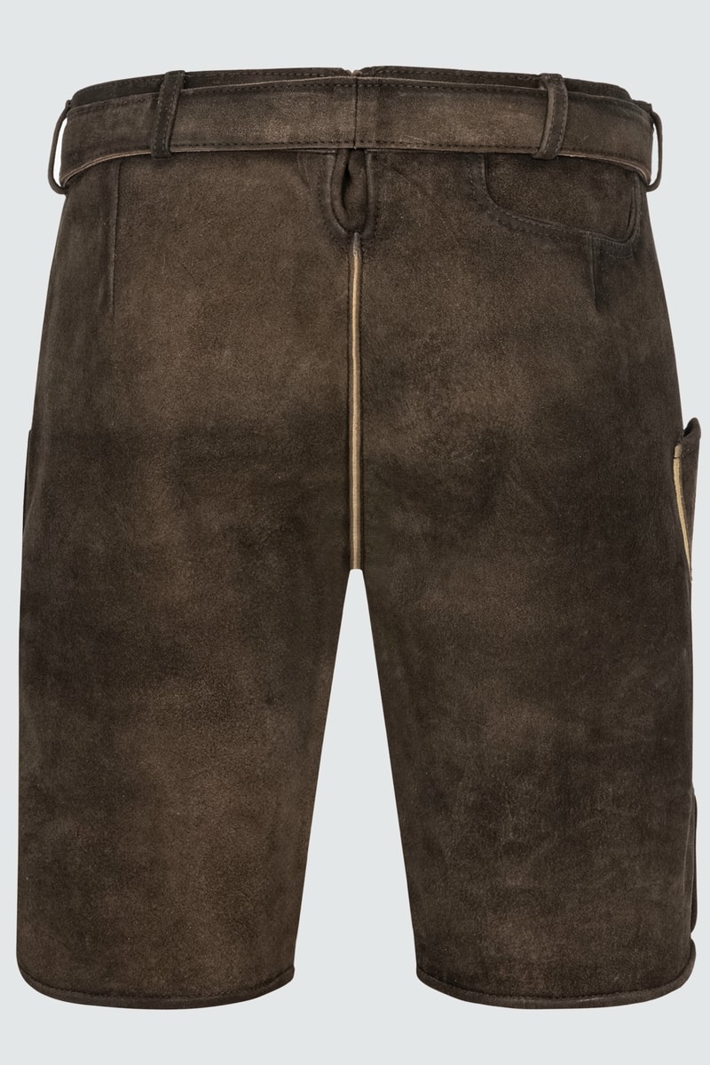 Lederhose Olivier mit Gürtel