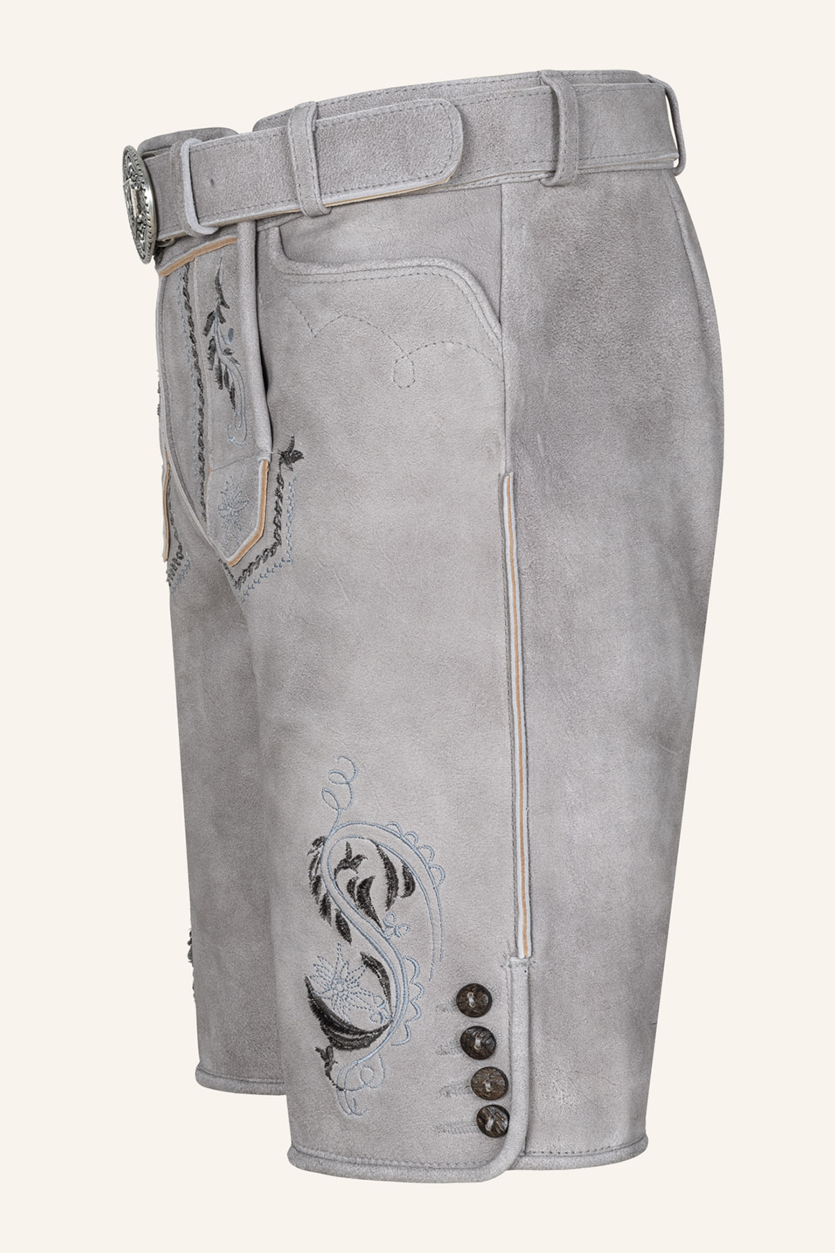 Lederhose Heiko mit Gürtel