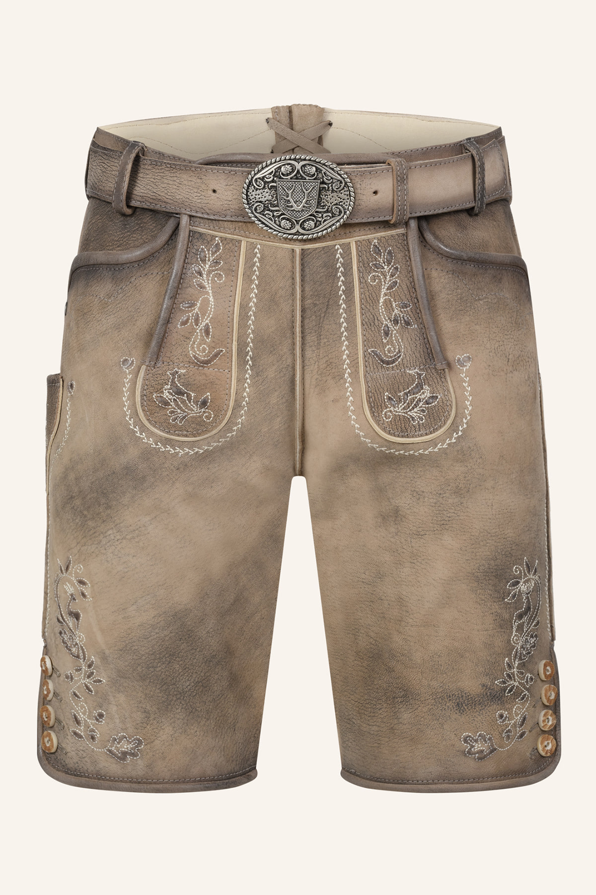 Lederhose Wincent mit Gürtel