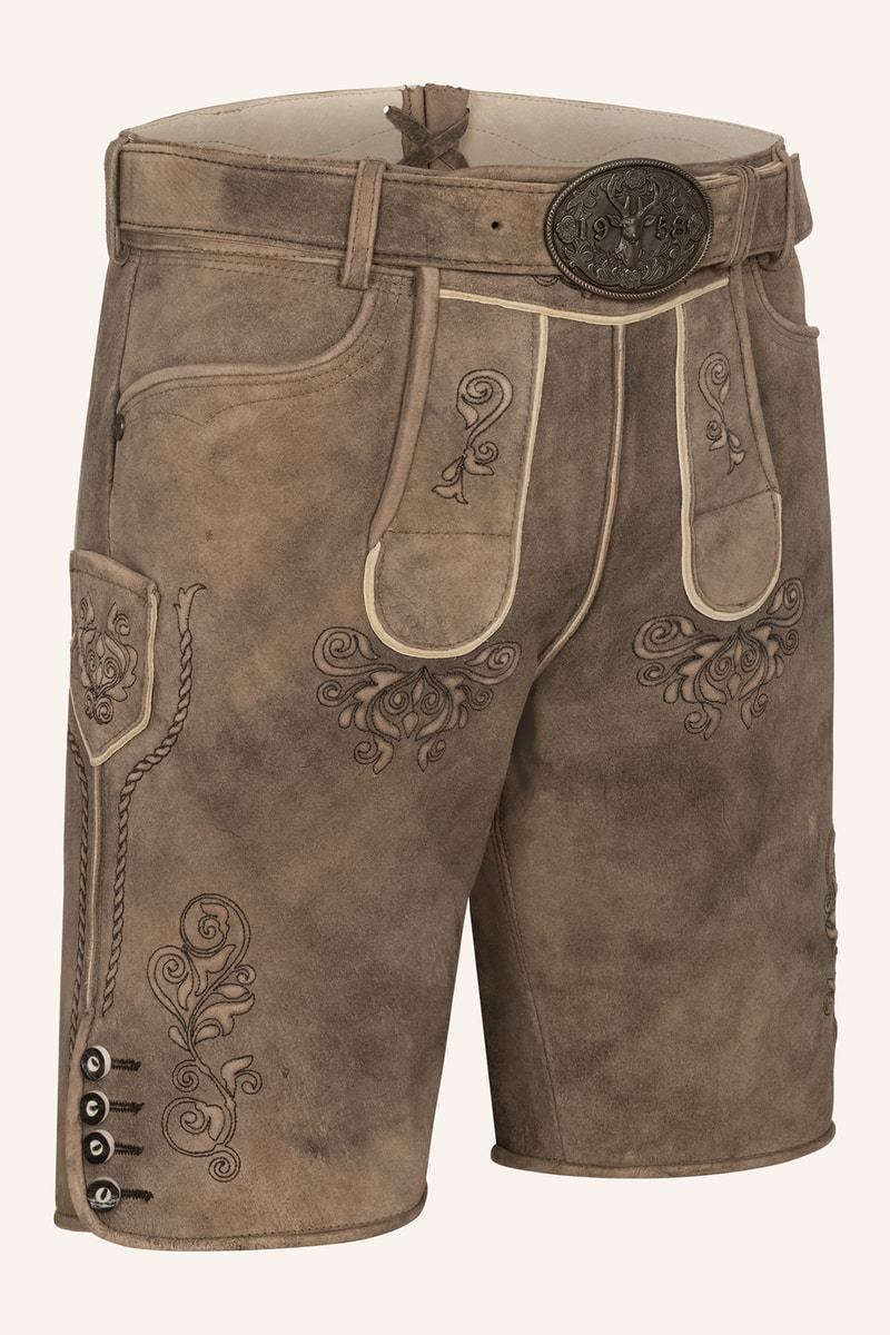 Lederhose Ralph mit Gürtel
