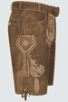 Lederhose Lean mit Gürtel