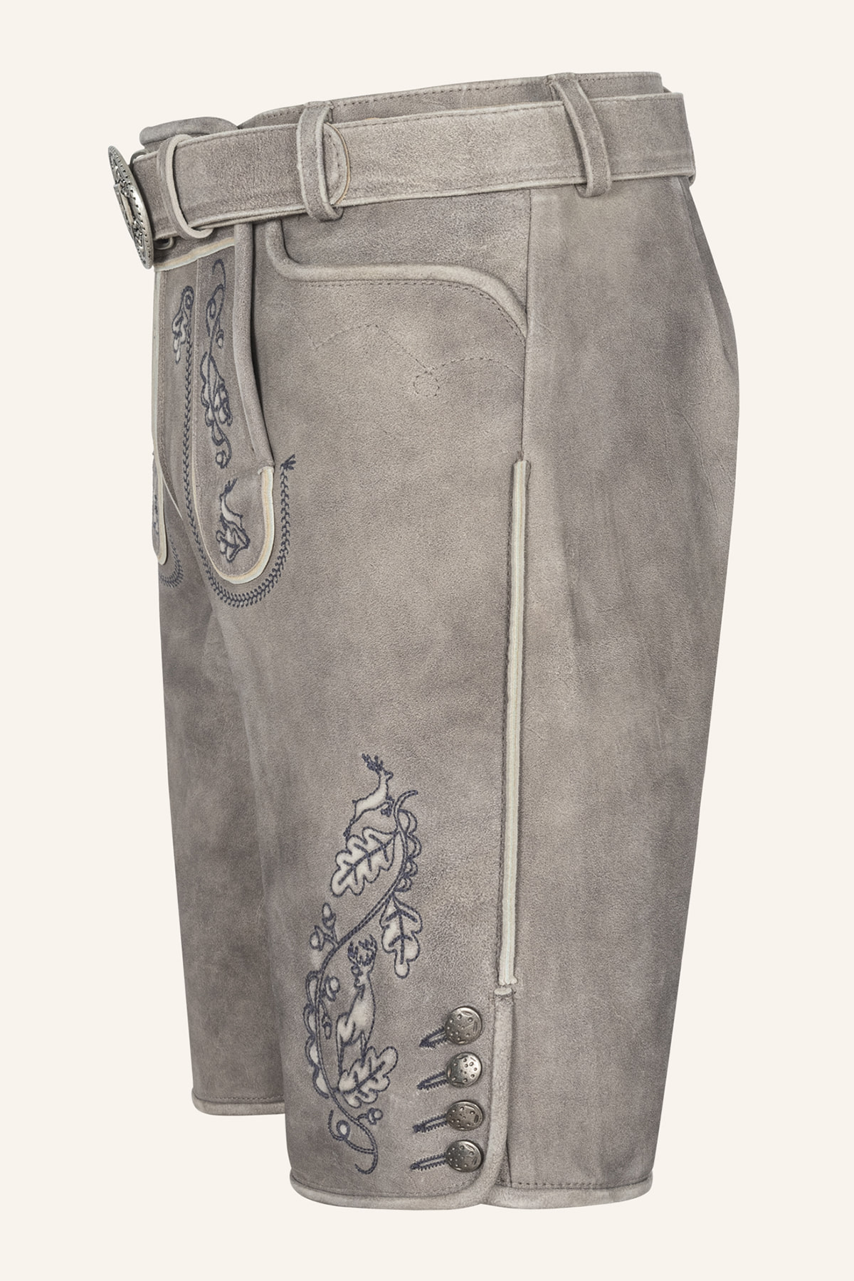 Lederhose Anakin mit Gürtel