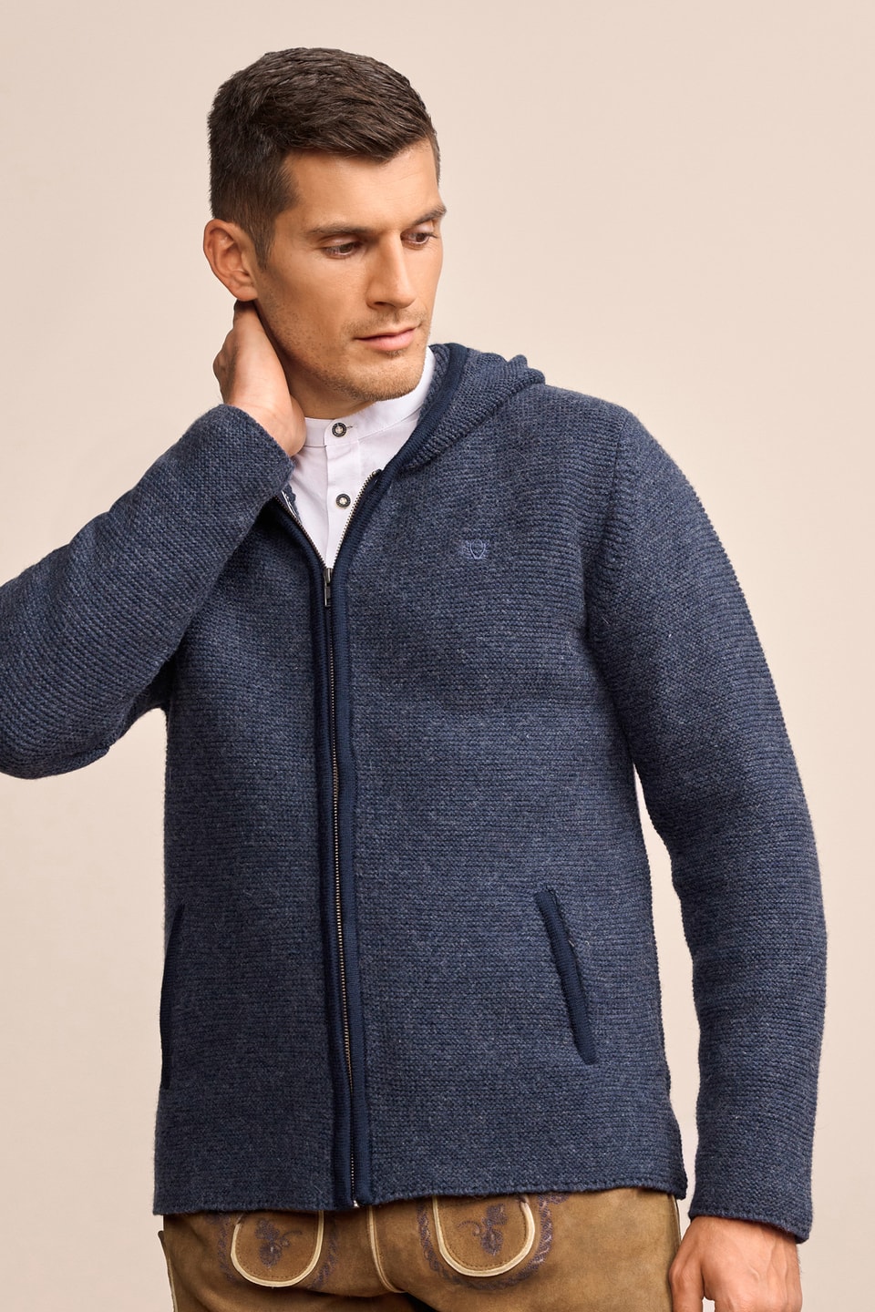 Strickjacke Leopold
