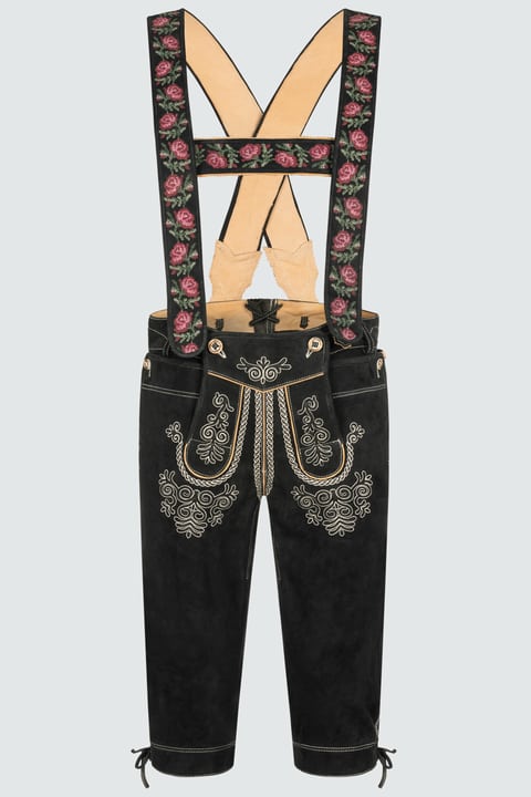 Lederhose Härten