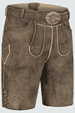 Lederhose Denis mit Gürtel