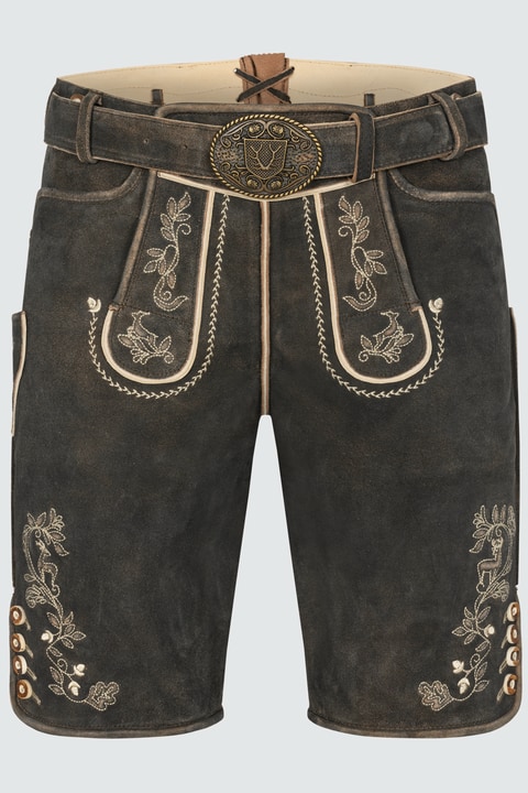 Lederhose Arendt mit Gürtel