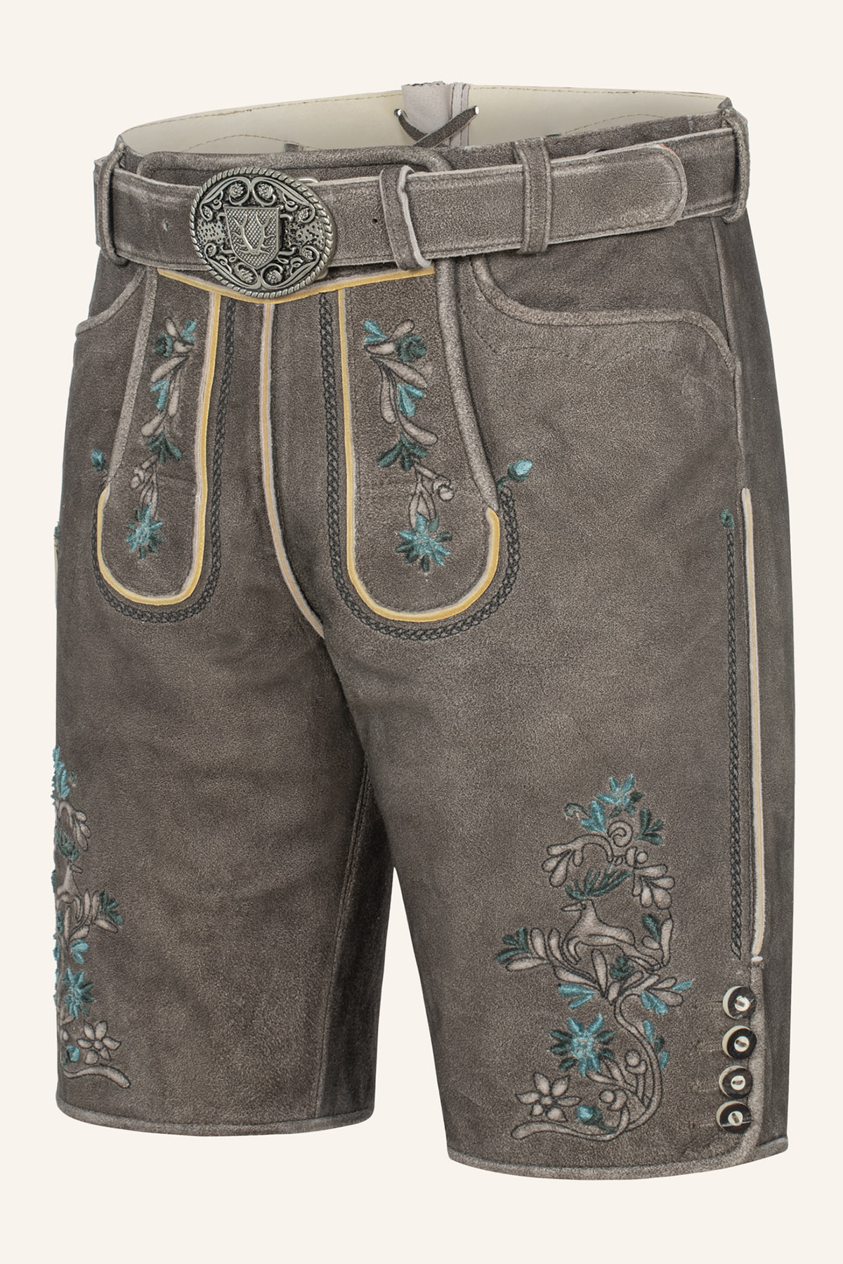 Lederhose Jorrit mit Gürtel