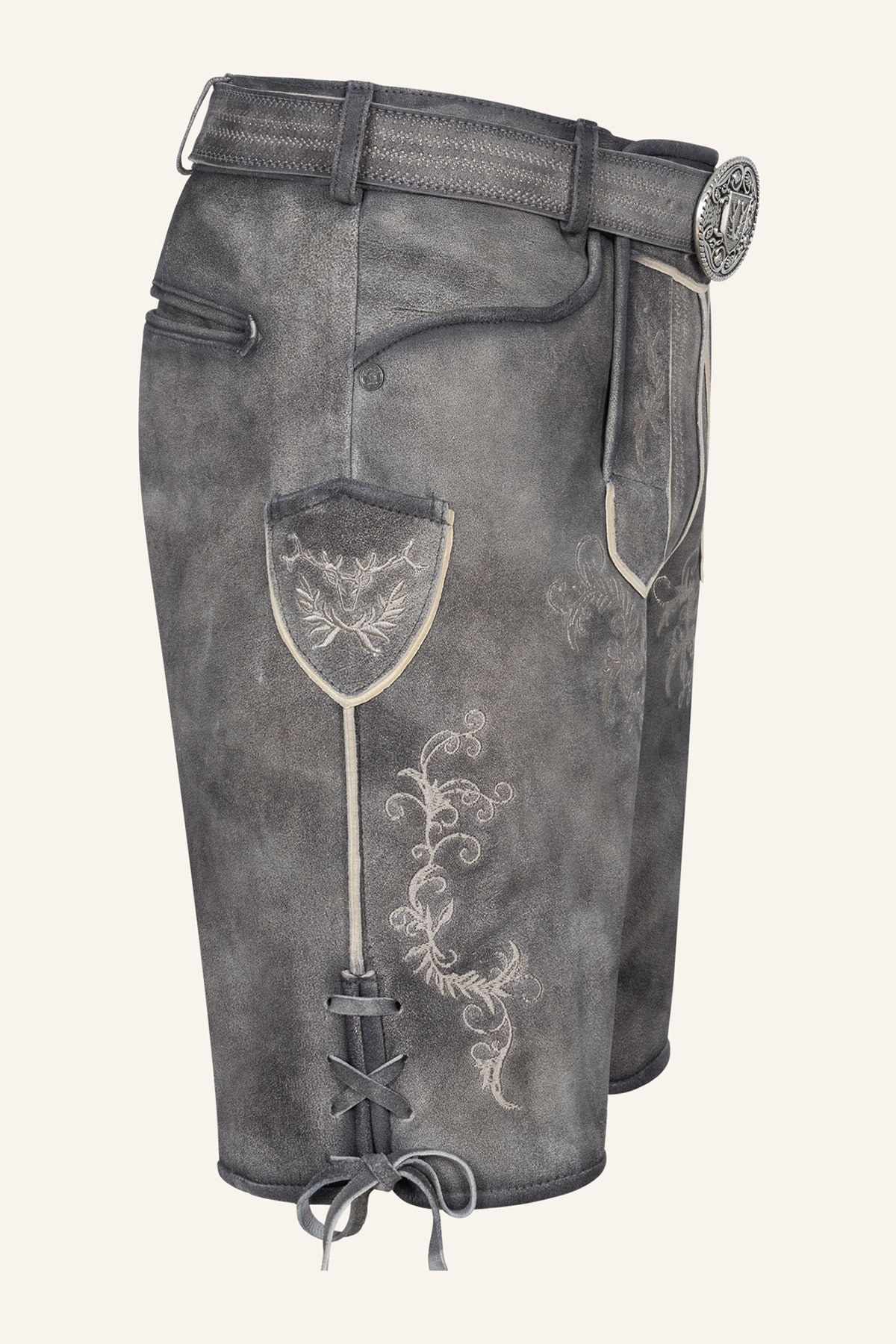 Lederhose Torin mit Gürtel