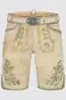 Lederhose Arlo mit Gürtel