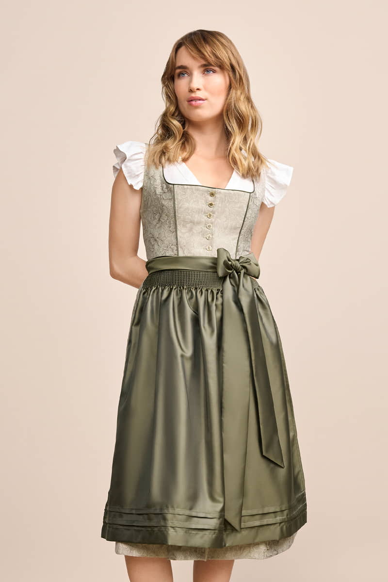 Dirndl Maxi Skirt