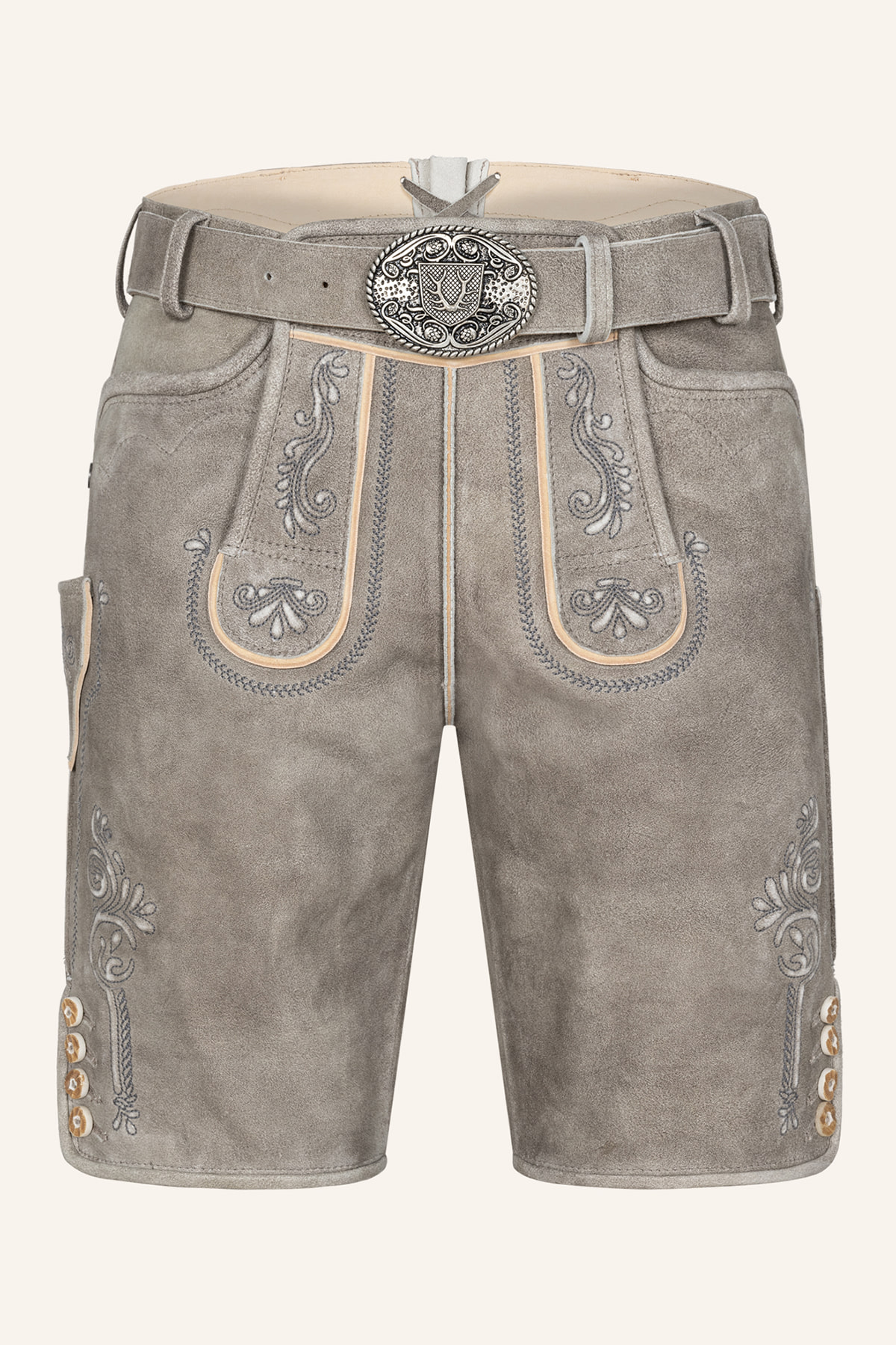 Lederhose Namid mit Gürtel
