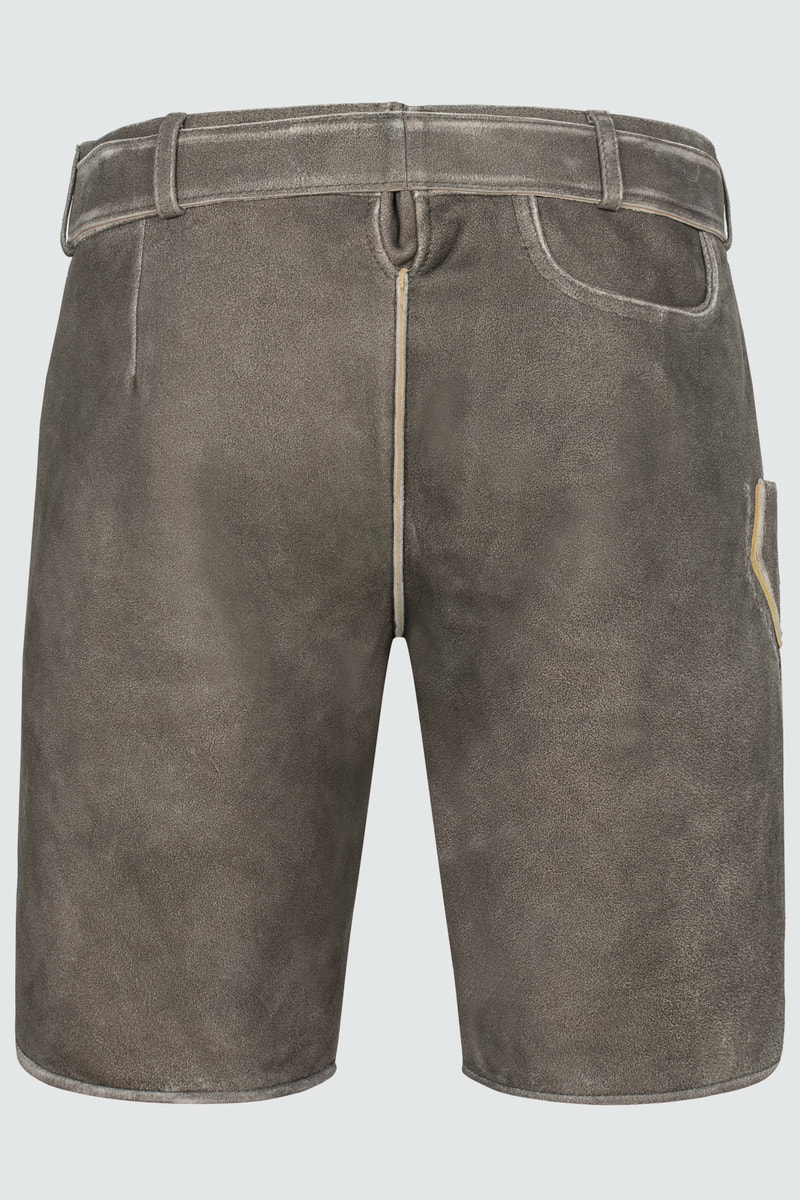 Lederhose Howard mit Gürtel